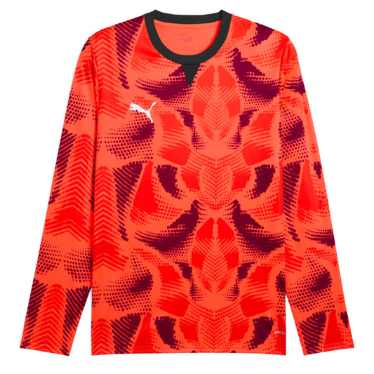 PUMA Kids Team Target Goalkeeper Longsleeve Jersey Red/Black