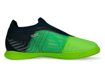 PUMA Kids Ultra 3.3 IT Indoor Soccer Shoes Green/Black