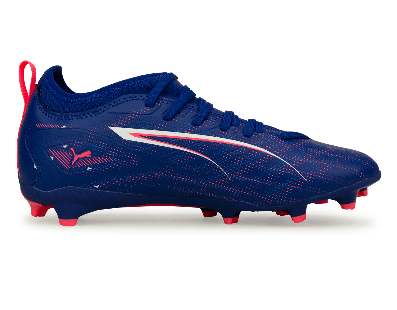 PUMA Kids Ultra 5 Match FG/AG Lapis Lazuli/White