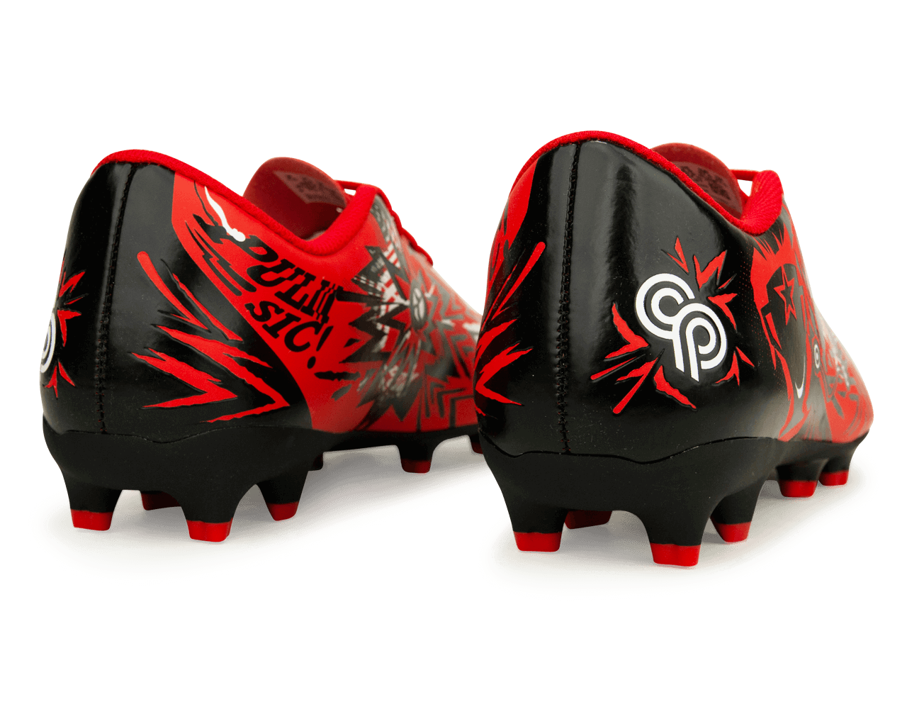 PUMA Kids Ultra Play CP FG/AG Red/Black