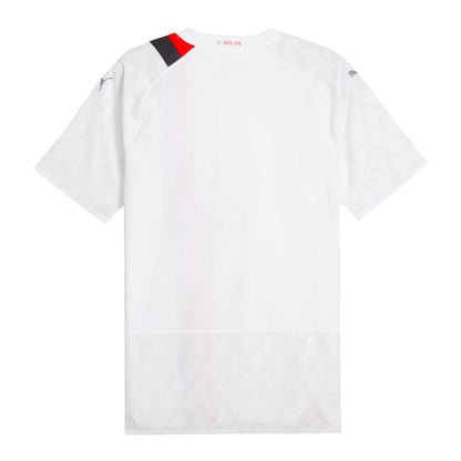 PUMA Men's AC Milan 2023/24 Authentic Away Jersey White/Grey