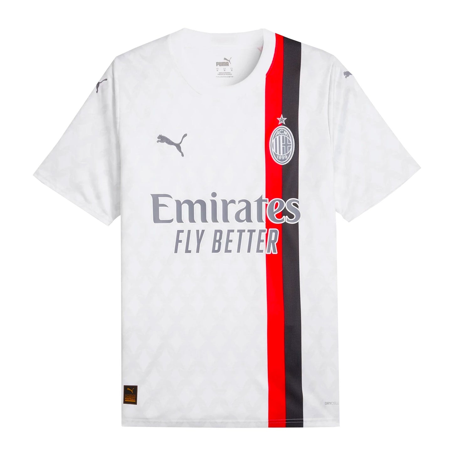 PUMA Men's AC Milan 2023/24 Away Jersey White/Grey
