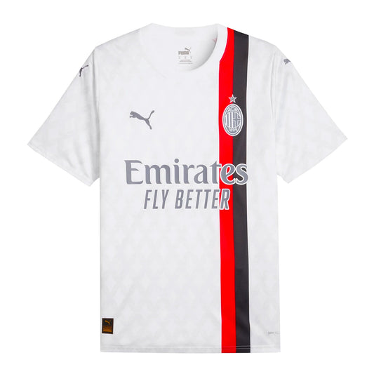 PUMA Men's AC Milan 2023/24 Away Jersey White/Grey