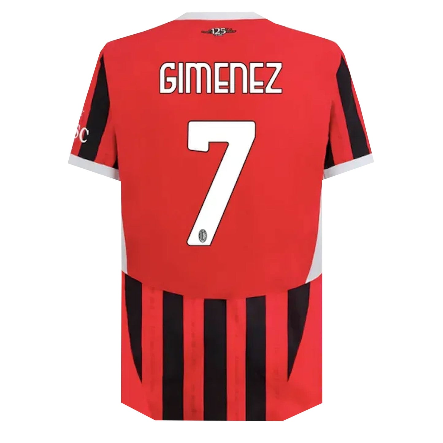 PUMA Men's AC Milan 2024/25 Home Jersey w/ Gimenez #7 Printing