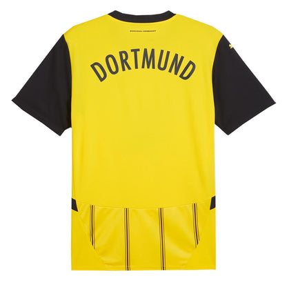 PUMA Men's Borussia Dortmund 2024/25 Home Jersey Yellow/Black