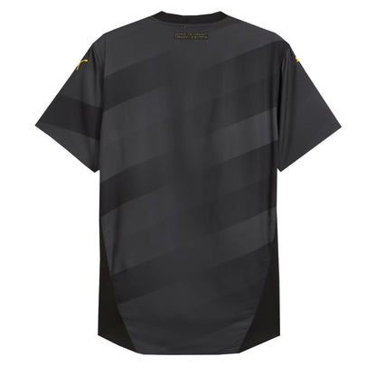 PUMA Men's Borussia Dortmund 2024/25 Authentic Away Jersey Black/Faster Yellow