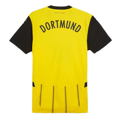 PUMA Men's Borussia Dortmund 2024/25 Authentic Home Jersey Yellow/Black