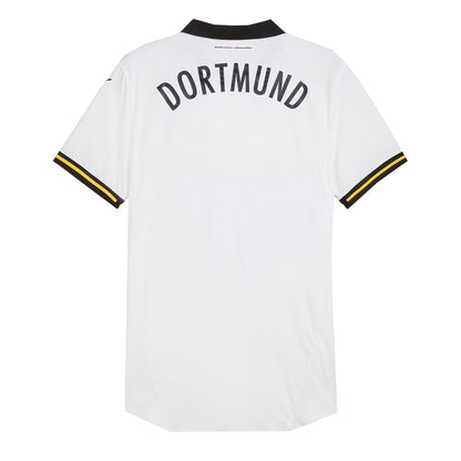 PUMA Men's Borussia Dortmund 2024/25 Authentic Third Jersey White/Black
