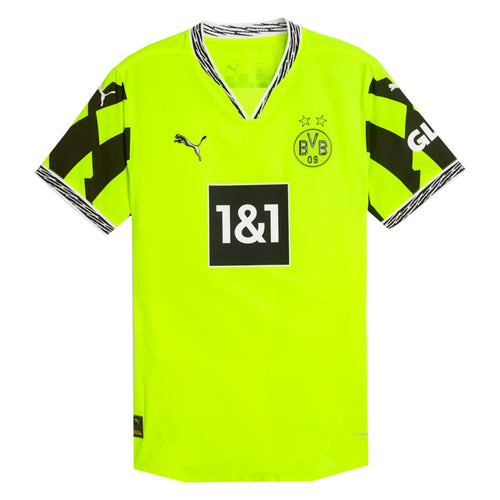 PUMA Men's Borussia Dortmund 2025/26 Authentic Anniversary Jersey Yellow Alert/Black