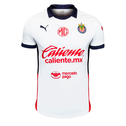 PUMA Men's Chivas De Guadalajara 2024/25 Authentic Away Jersey White/Red