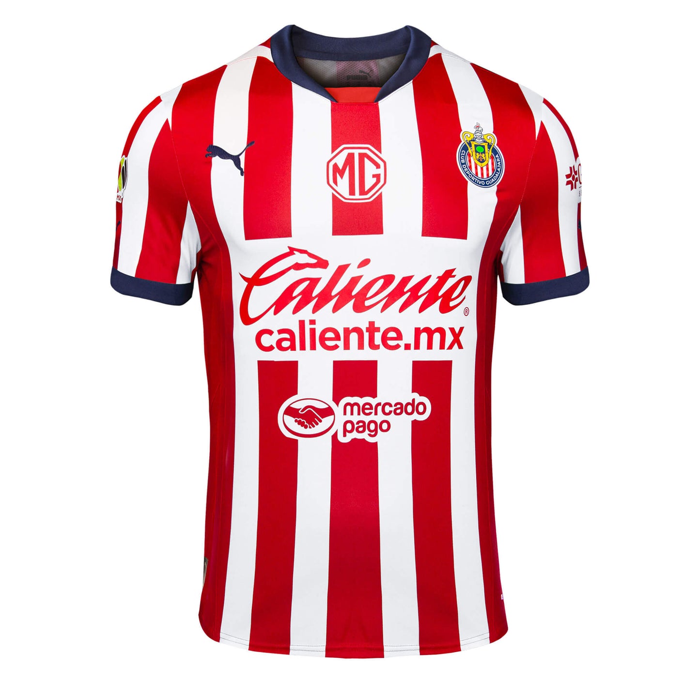 PUMA Men's Chivas De Guadalajara 2024/25 Authentic Home Jersey Red/White