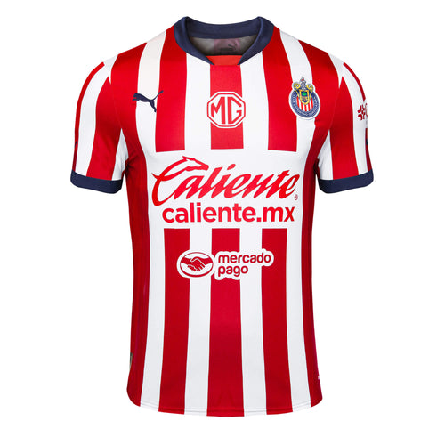 PUMA Men's Chivas De Guadalajara 2024/25 Home Jersey Red/White