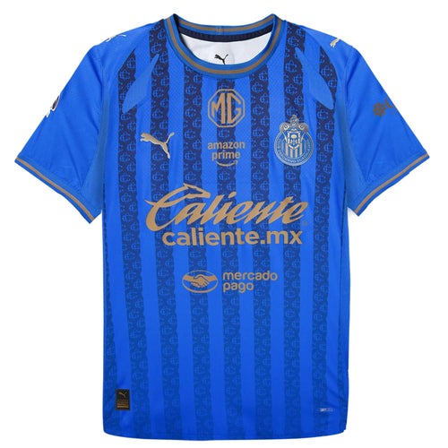 PUMA Men's Chivas De Guadalajara  2025/26 Authentic Third Jersey Ultra Blue