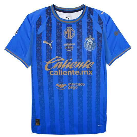 PUMA Men's Chivas De Guadalajara  2025/26 Authentic Third Jersey Ultra Blue