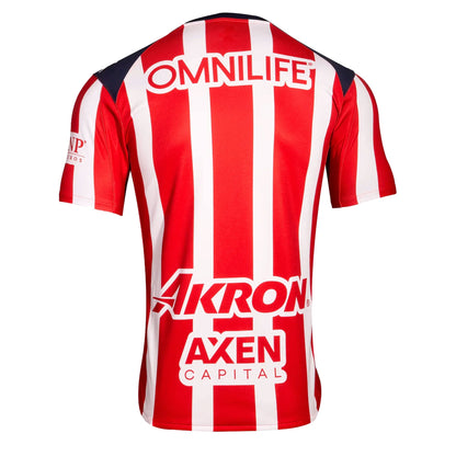 PUMA Men's Chivas De Guadalajara 2025/26 Home Jersey Red/White/Navy