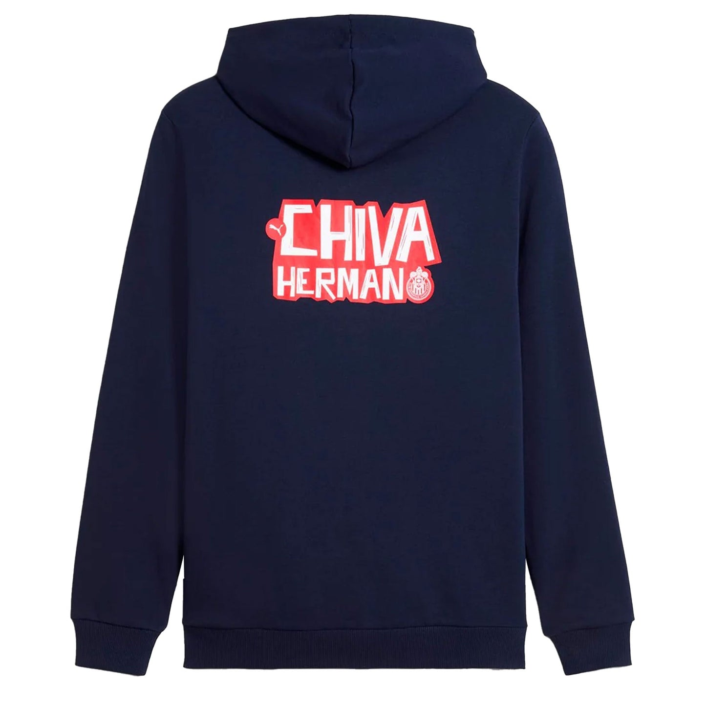 PUMA Men's Chivas De Guadalajara Culture Full Zip Hoody Navy