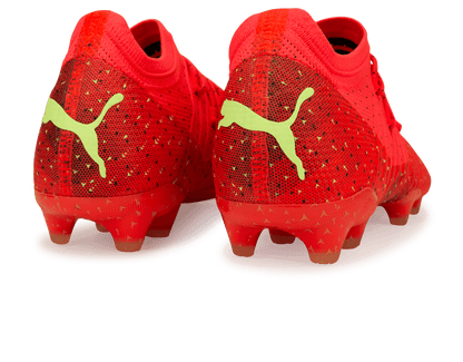 PUMA Men's Future 1.4 FG/AG Coral/Black