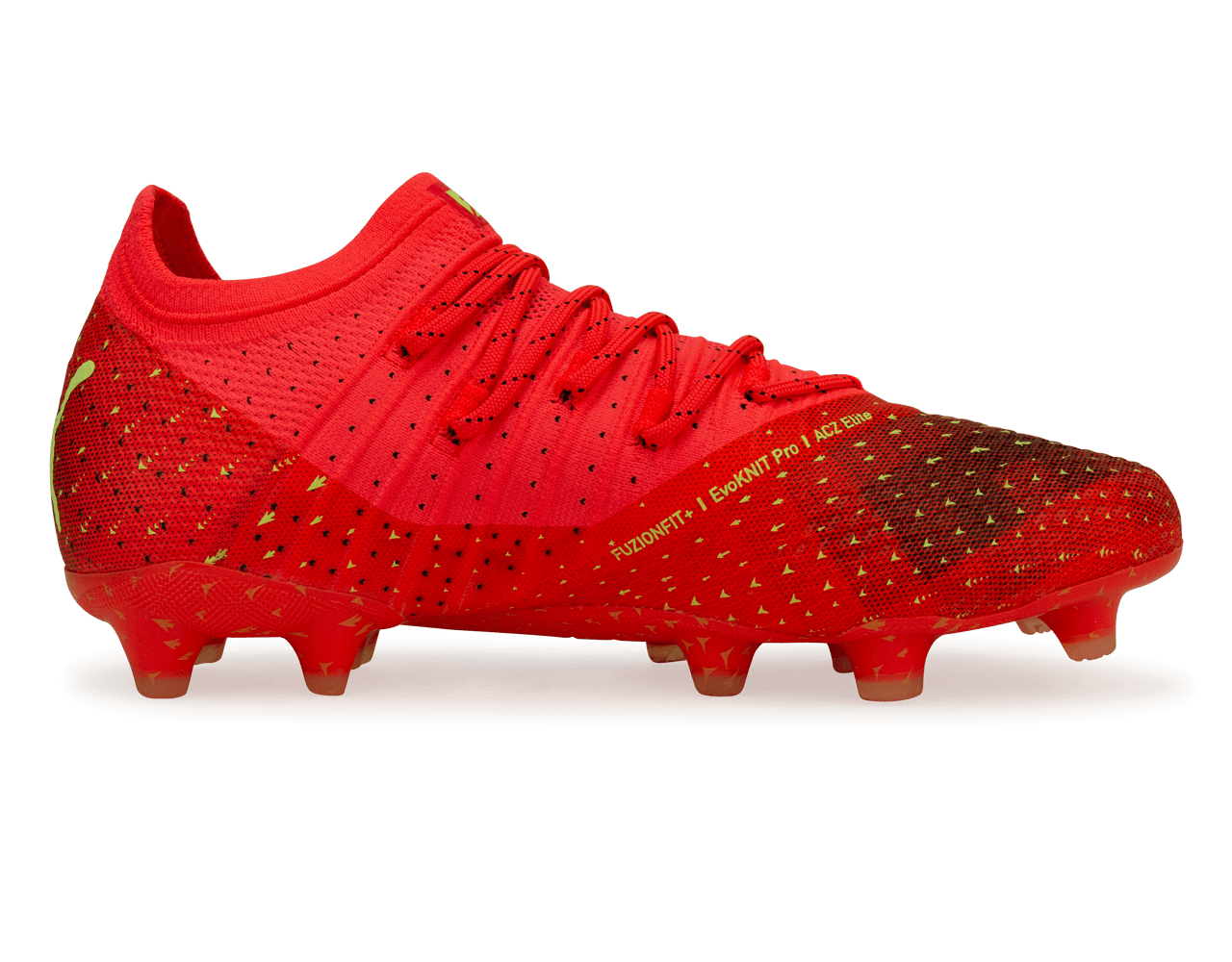 PUMA Men's Future 1.4 FG/AG Coral/Black
