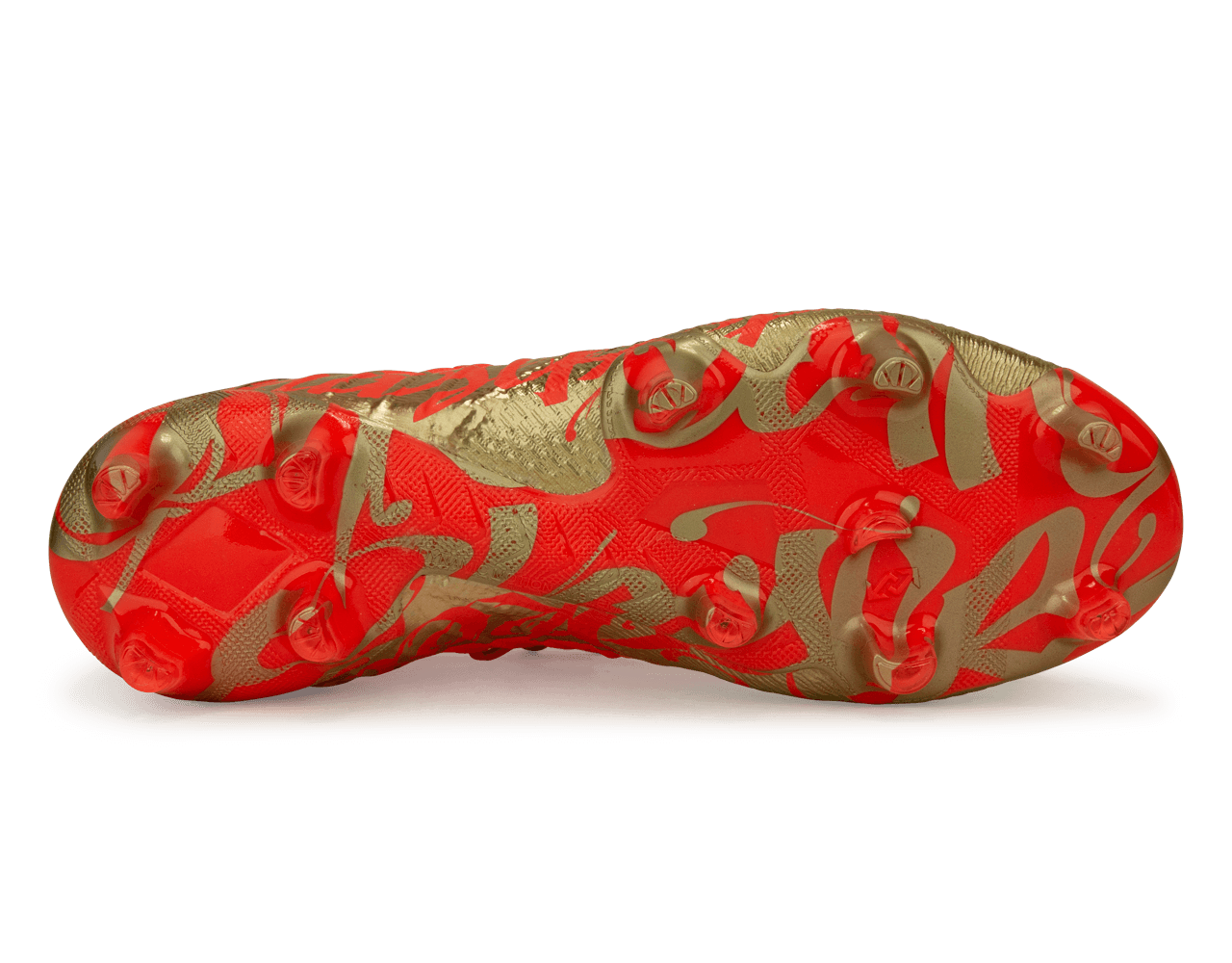 PUMA Men's Future 1.4 Neymar Jr FG/AG Fiery Coral/Gold