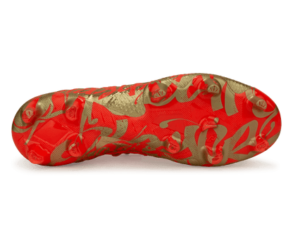 PUMA Men's Future 1.4 Neymar Jr FG/AG Fiery Coral/Gold