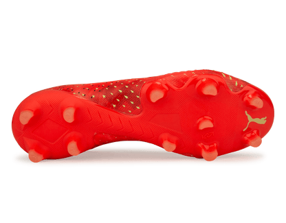 PUMA Men's Future 2.4 FG/MG Coral/Black