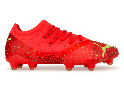 PUMA Men's Future 2.4 FG/MG Coral/Black
