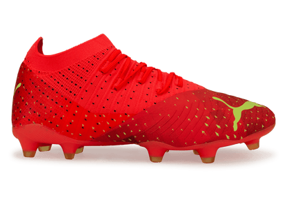 PUMA Men's Future 3.4 FG/AG Coral/Black