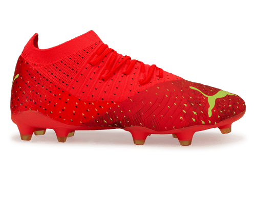 PUMA Men's Future 3.4 FG/AG Coral/Black