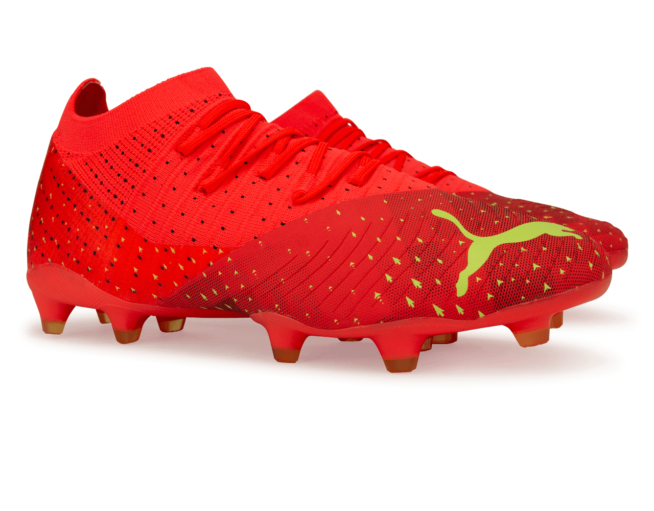 PUMA Men's Future 3.4 FG/AG Coral/Black