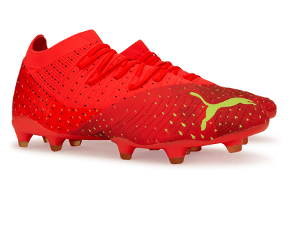 PUMA Men's Future 3.4 FG/AG Coral/Black