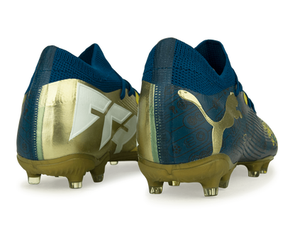 PUMA x Neymar JR Men's Future 7 Match BNA FG/AG Blue/Yellow/Green Gold