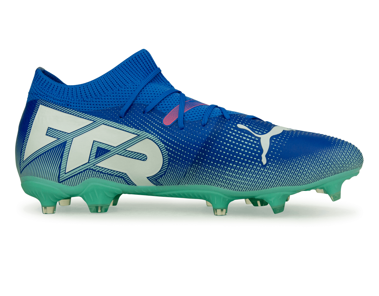 PUMA Men's Future 7 Match FG/AG Bluemazing/White