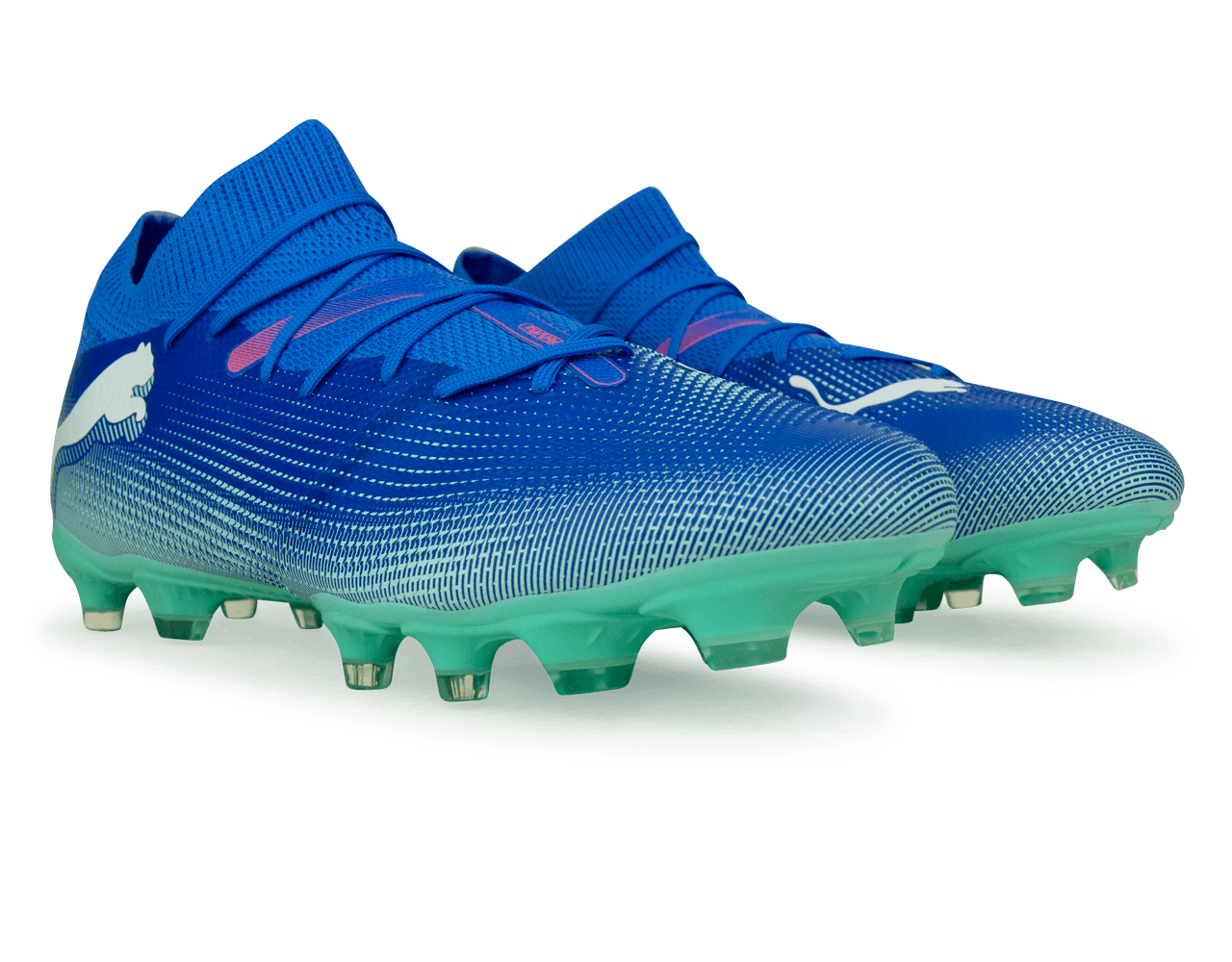 PUMA Men's Future 7 Match FG/AG Bluemazing/White