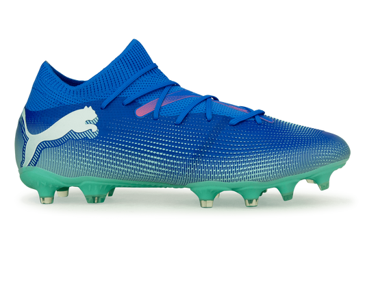 PUMA Men's Future 7 Match FG/AG Bluemazing/White