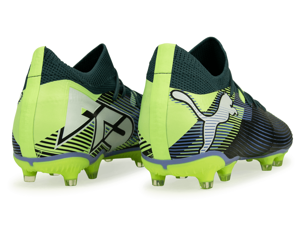 PUMA Men's Future 7 Match FG/AG Gray Skies/Puma White