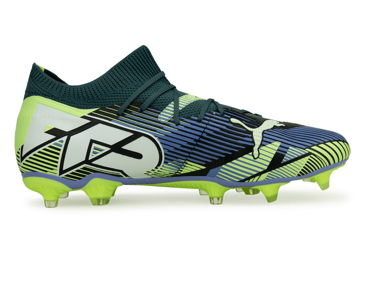 PUMA Men's Future 7 Match FG/AG Gray Skies/Puma White