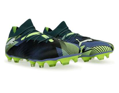 PUMA Men's Future 7 Match FG/AG Gray Skies/Puma White