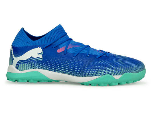 PUMA Men's Future 7 Match TT TF Bluemazing/White