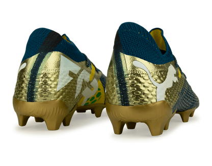 PUMA x Neymar JR Men's Future 7 Ultimate BNA FG/AG Blue/Yellow/Green Gold