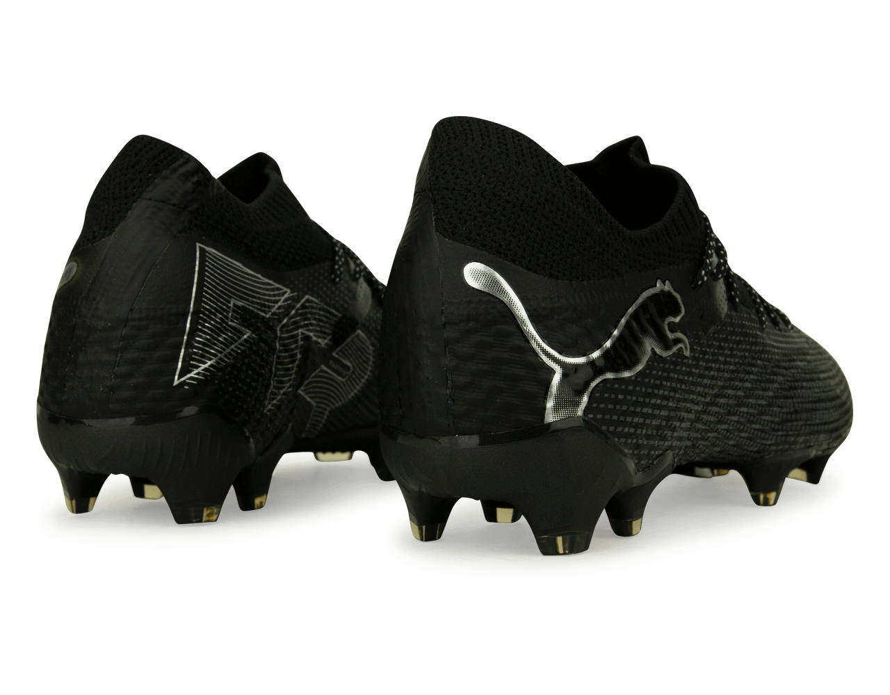 PUMA Men's Future 7 Ultimate FG/AG Black/Silver
