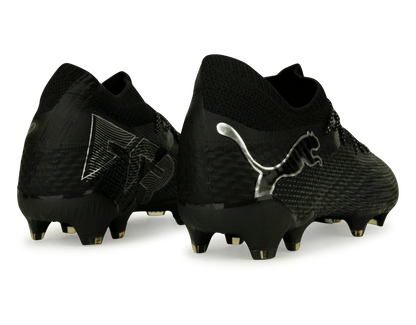PUMA Men's Future 7 Ultimate FG/AG Black/Silver