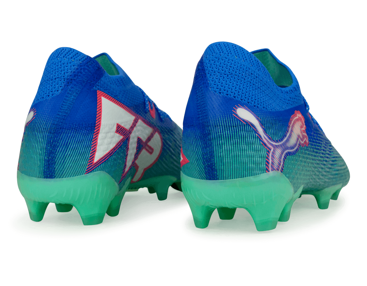 PUMA Men's Future 7 Ultimate FG/AG Bluemazing/White