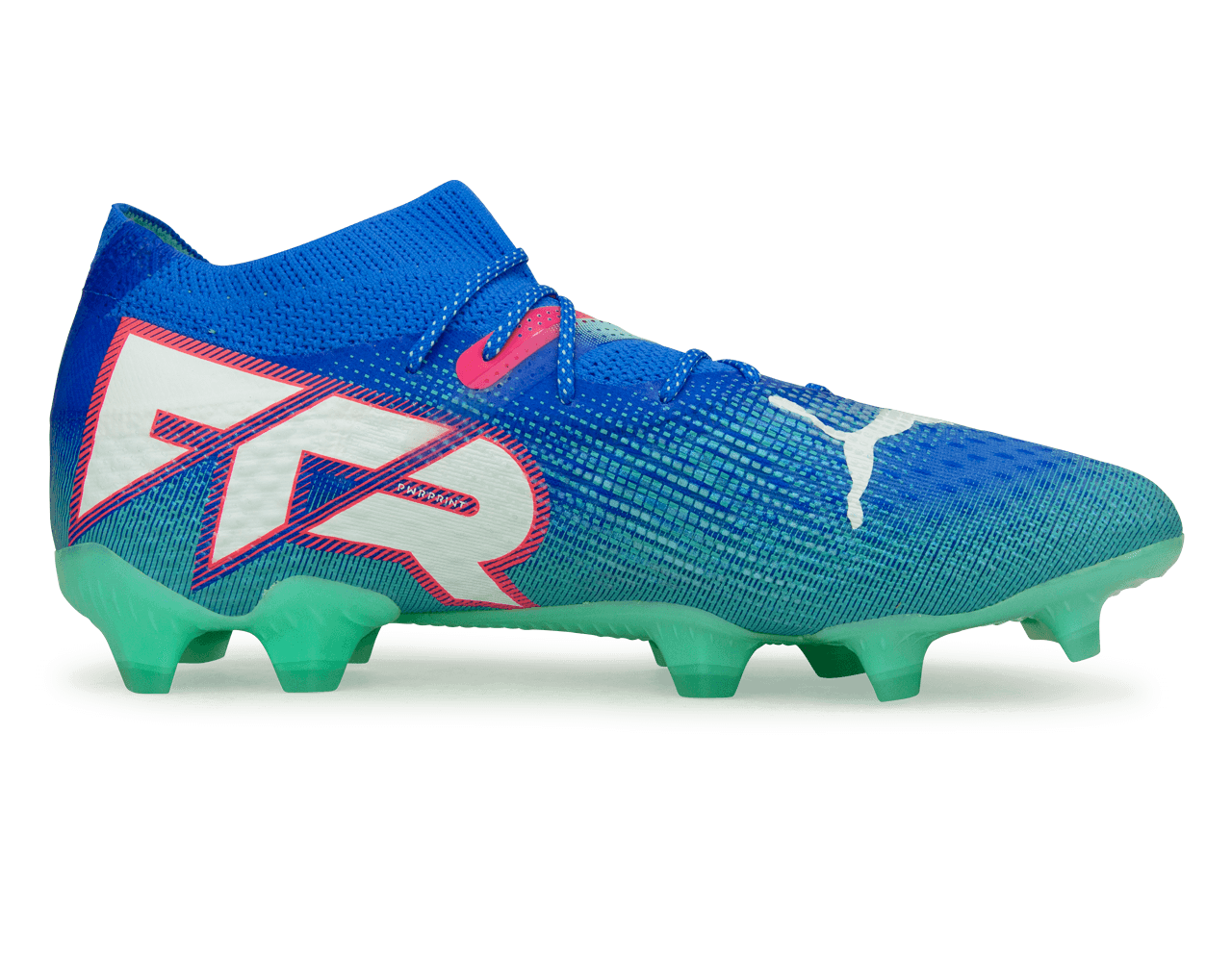 PUMA Men's Future 7 Ultimate FG/AG Bluemazing/White