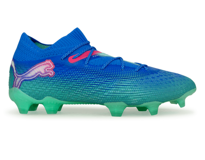 PUMA Men's Future 7 Ultimate FG/AG Bluemazing/White