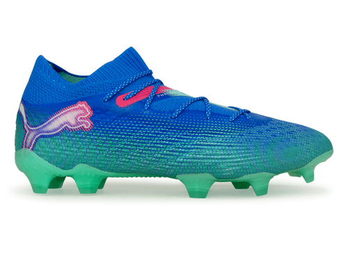 PUMA Men's Future 7 Ultimate FG/AG Bluemazing/White