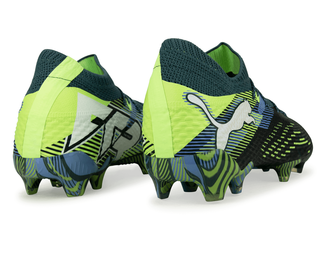 PUMA Men's Future 7 Ultimate FG/AG Gray Skies/Puma White