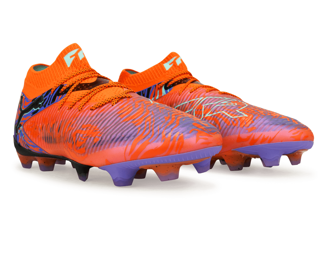 PUMA Men's Future 8 Ultimate Creativity FG Orange/Amethyst