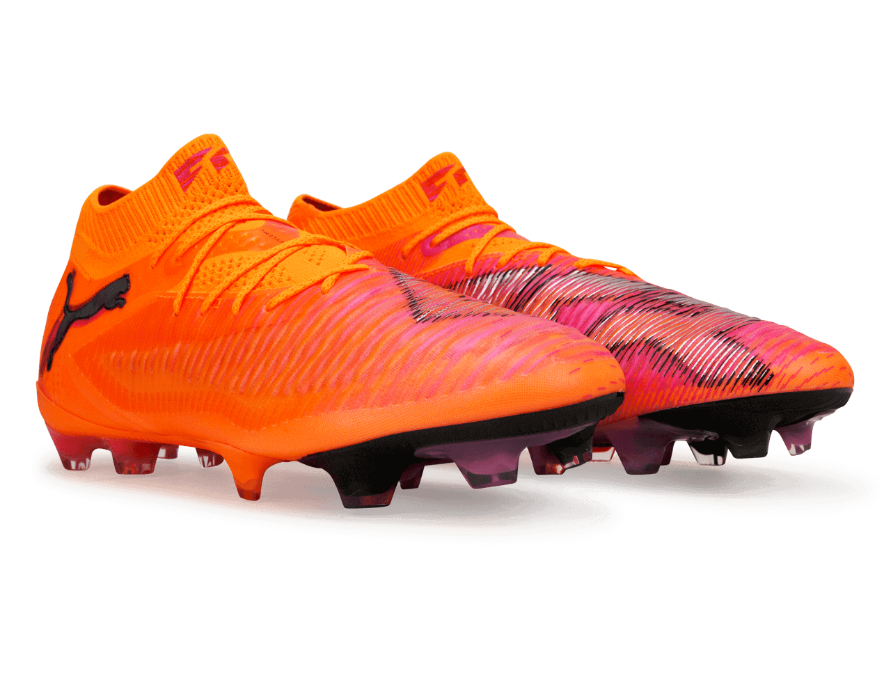 PUMA Men's Future 8 Ultimate FG Heat Fire/Puma Black
