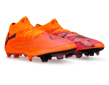 PUMA Men's Future 8 Ultimate FG Heat Fire/Puma Black