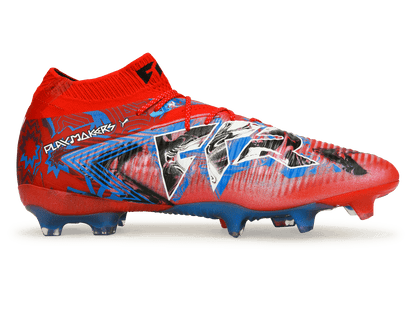 PUMA Men's Future 8 Ultimate Playmakers FG Red/Black/Ultra Blue